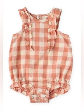 NWT Pehr Checkmate Flutter One-Piece